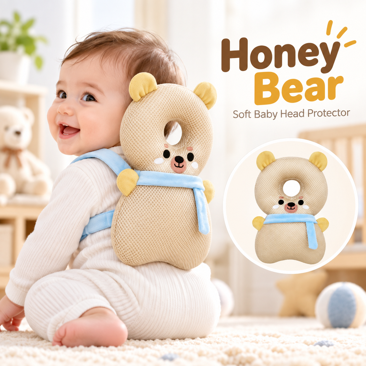 Tovelle Baby Head Protector Cushion Backpack