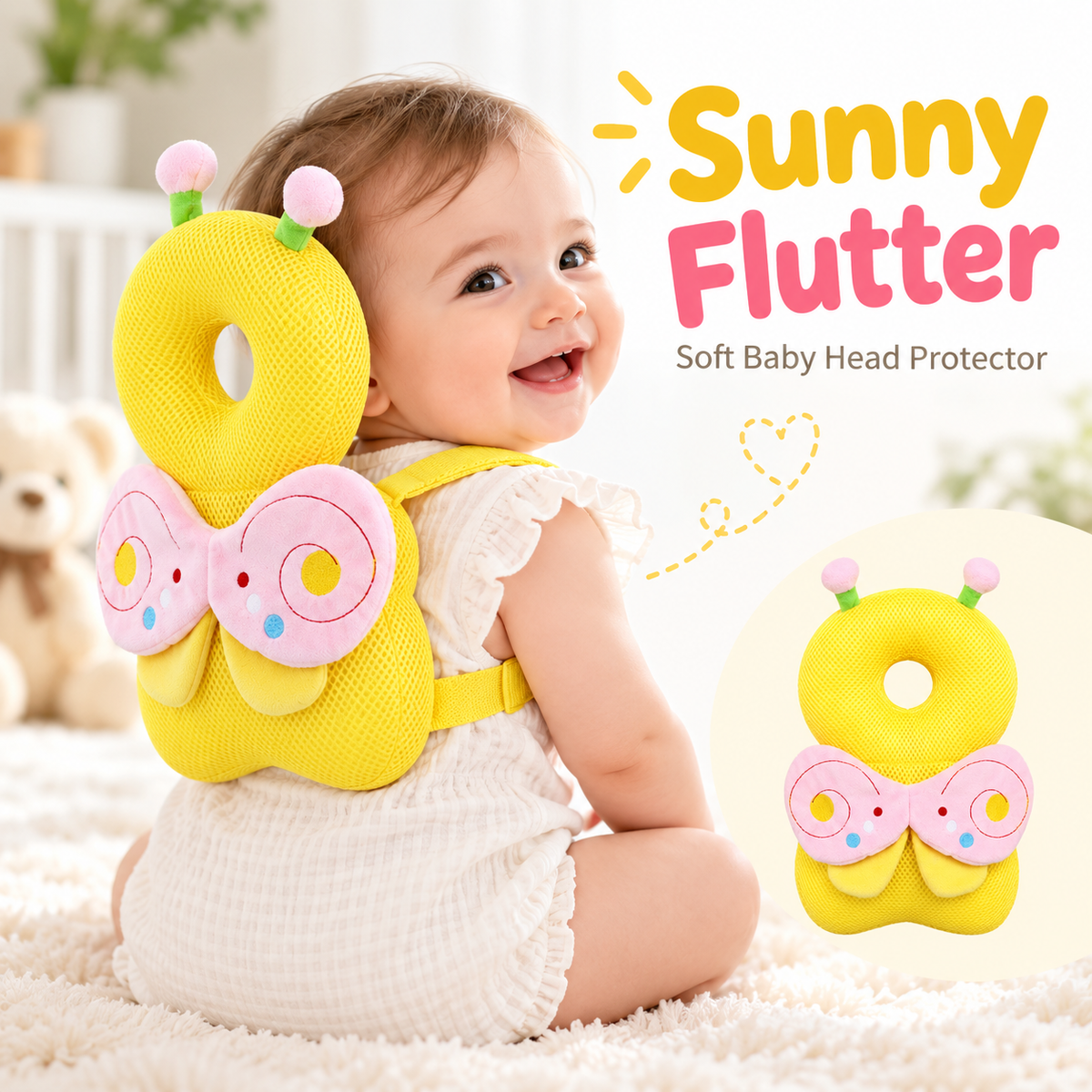 Tovelle Baby Head Protector Cushion Backpack