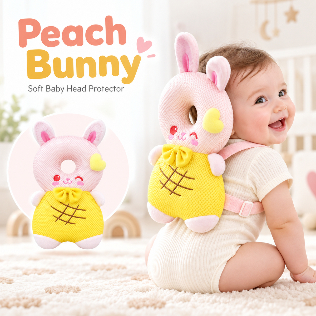 Tovelle Baby Head Protector Cushion Backpack