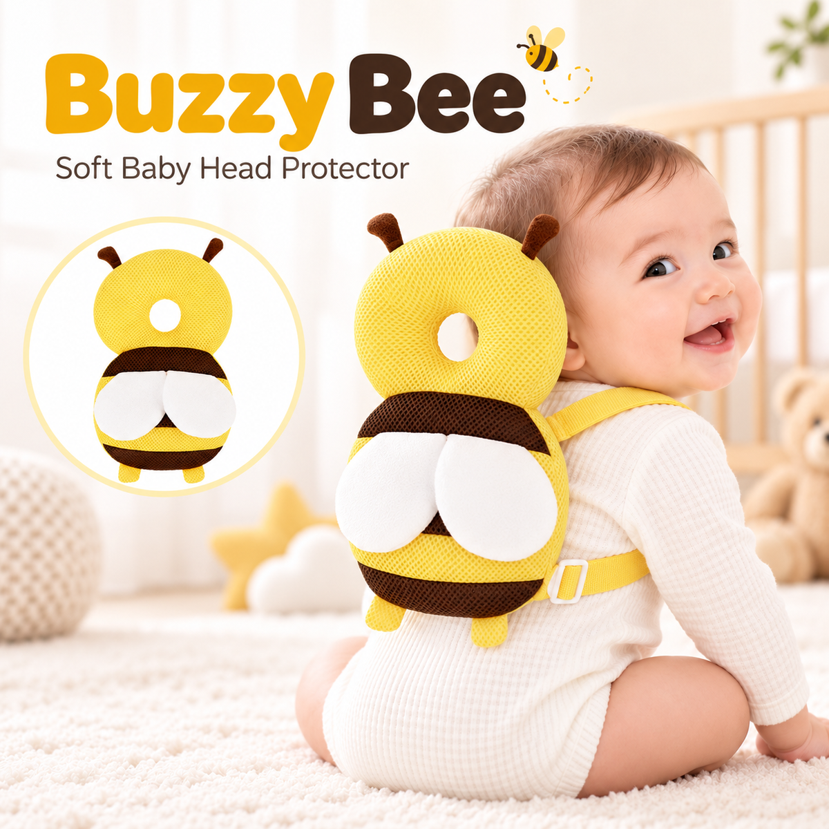 Tovelle Baby Head Protector Cushion Backpack