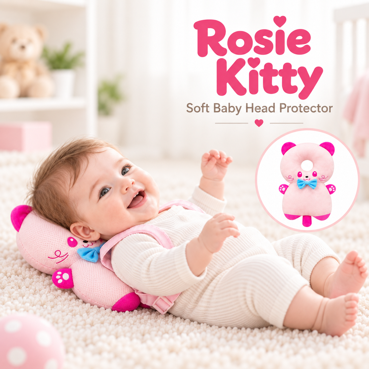 Tovelle Baby Head Protector Cushion Backpack